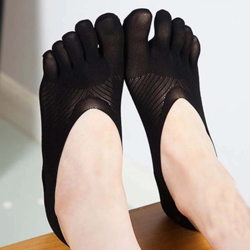 Neklizajuće prozračne čarape s pet prstiju