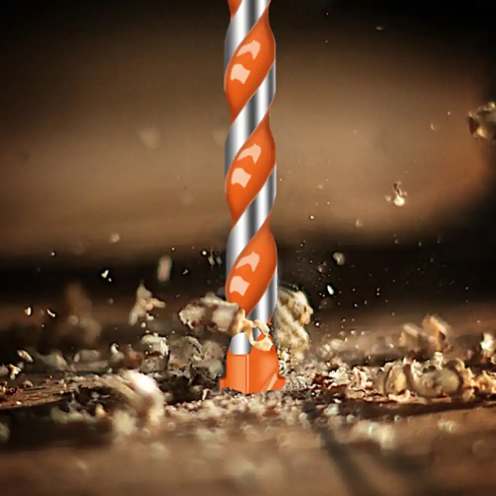 Triangular-Overlord Handle Multifunctional Drill Bits