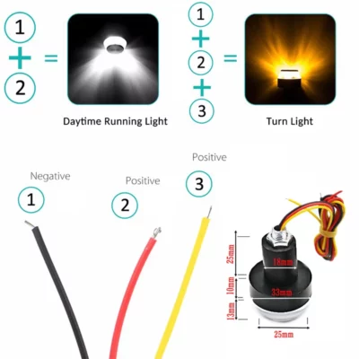 Pplite Signals Motorcycle LED Handle Bar