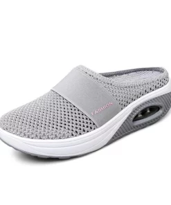 Air Cushion Slip-On Flat Sandals