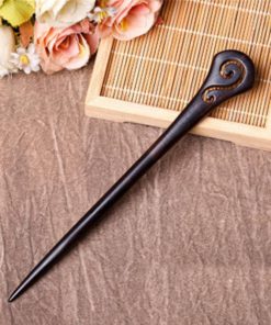 Hand Carved Ebony Clipss