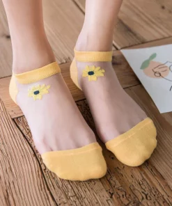 Translucent Daisy Socks