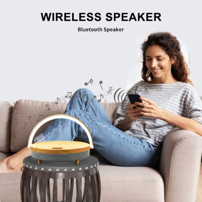 Wireless Charger Speaker Lamp