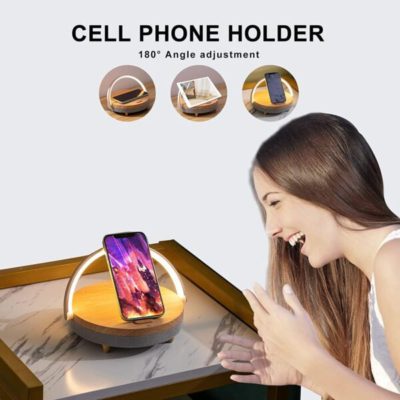 Wireless Charger Speaker Lamp