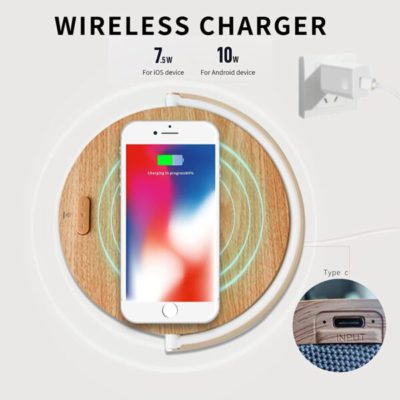 Wireless Charger Speaker Lamp