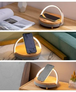 Wireless Charger Speaker Lamp