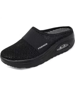 Air Cushion Slip-On Flat Sandals