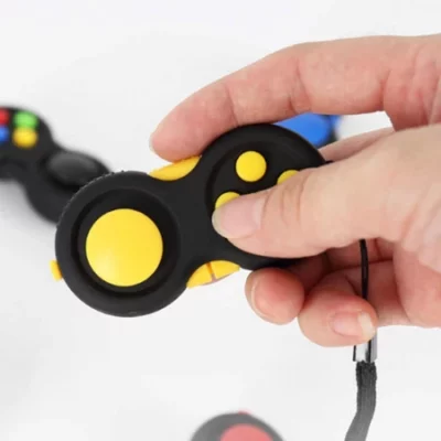 8-operation Fidget Pad Controller Toy For Dexterity & Stress Release