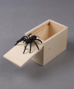 Fake Spider In Box Surprise Prank Gift