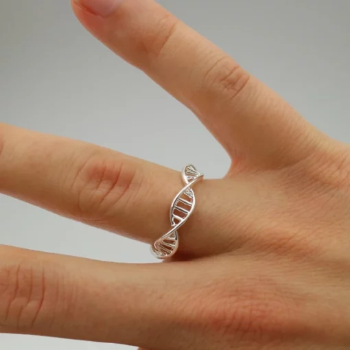DNK prstan z dvojno spiralo