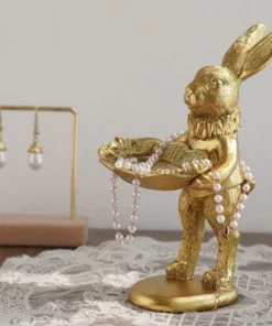 Bunny Ring Holder Dish for Jewelry