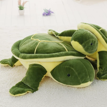 Jauka plīša rotaļlieta ar bruņurupuča pildījumu
