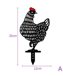 Chicken Yard Art