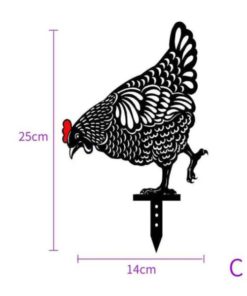 Chicken Yard Art