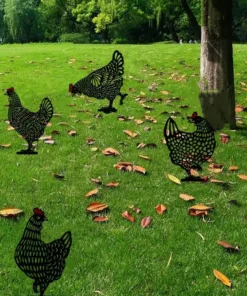 Chicken Yard Art