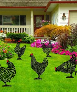 Chicken Yard Art