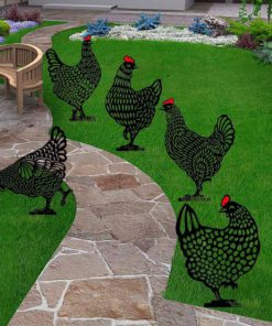 Chicken Yard Art