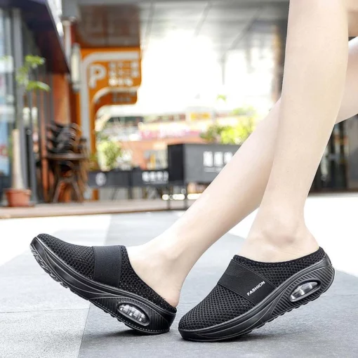 Mhepo Cushion Slip-On Flat Sandals
