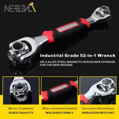 360 Degree 12-Point Universal Wrench