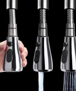360° Rotating Universal Pressurized Faucet Sprayer