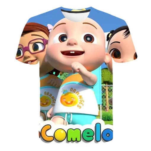 3D маица со кратки ракави Cocomelo