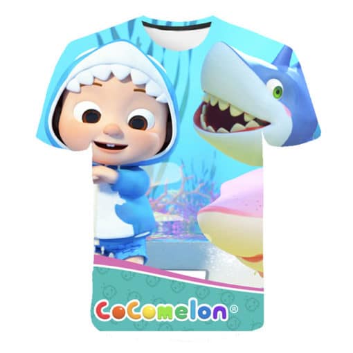 3D маица со кратки ракави Cocomelo