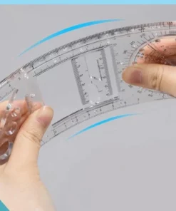 Multifunctional Student Math Ruler