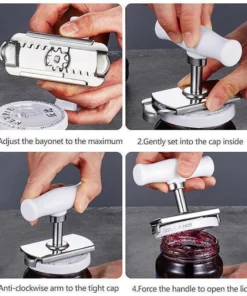 Effortless arthritis Jar Opener