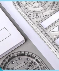 Multifunctional Student Math Ruler