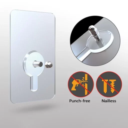 Punch-Free Non-Marking Screw Stickers