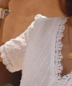 Sexy Lace V Neck Top