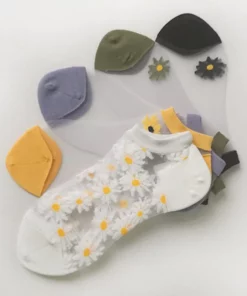 Translucent Daisy Socks