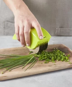 6 Blade Stainless Steel Kitchen Herb Roller