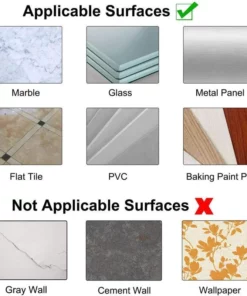 Punch-Free Non-Marking Screw Stickers