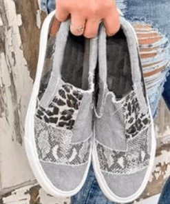 Flat Bottomed Slacker Casual Canvas Shoes