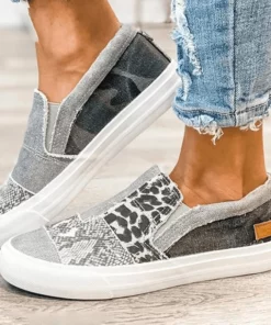 Flat Bottomed Slacker Casual Canvas Shoes