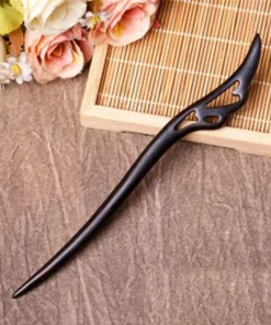 Hand Carved Ebony Clipss