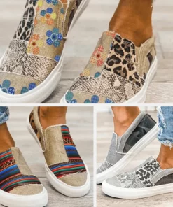 Flat Bottomed Slacker Casual Canvas Shoes