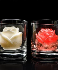 3D Rose Ice Hockey Mold