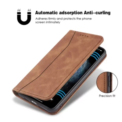 Boweike Leather Flip Phone Bags Cover