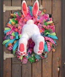 Easter Funny Bunny Door Ornament