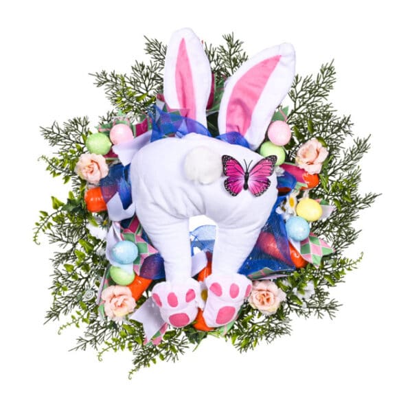 Easter Funny Bunny Door Ornament