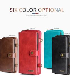 2 In 1 Detachable Leather Wallet Phone Case