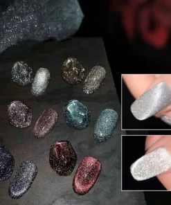 Diamond Cat Eye Nail Polish