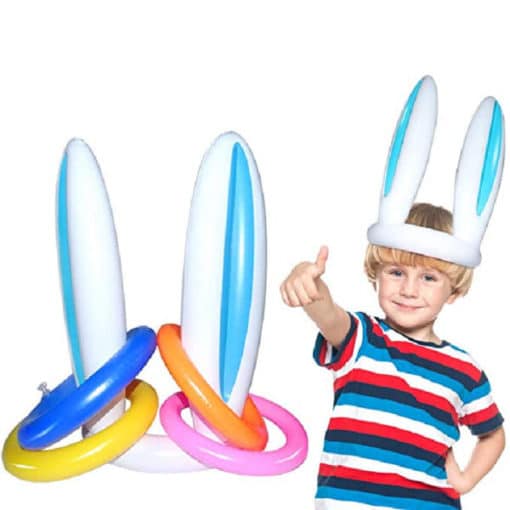 Ang inflatable nga Easter Bunny Ears Ring Game Dulaan