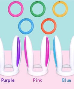 Inflatable Easter Bunny Ears Ring Game Toy