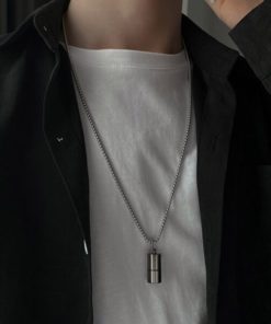 Titanium Mini Lighter Necklace