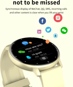 Maxtio Full Touch Screen Smart Watch