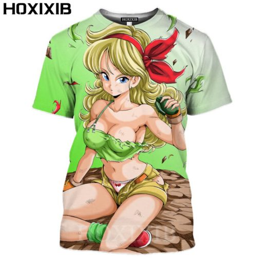 Japonijos 3D Anime Loli Hentai marškinėliai