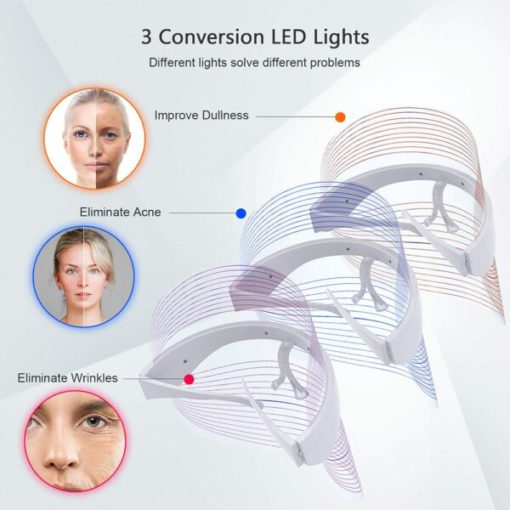 7 sa 1 nga LED Light Therapy Mask